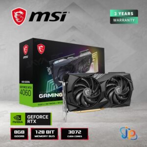 VGA MSI GeForce RTX 4060 Gaming X 8GB